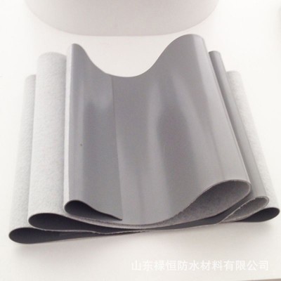 厂家供应聚氯乙烯PVC防水卷材光板带布加筋TPO高分子防水卷材图3