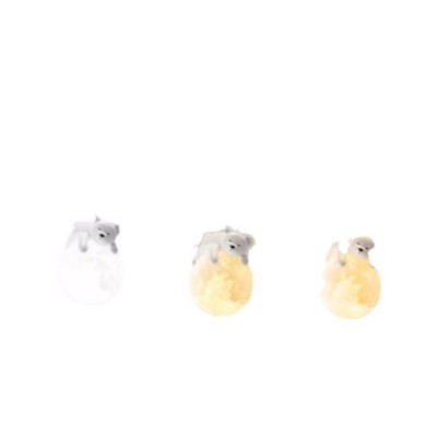 奶油风简约风床头餐厅吊灯创意月球过道儿童房床头温馨小吊灯具厂图5