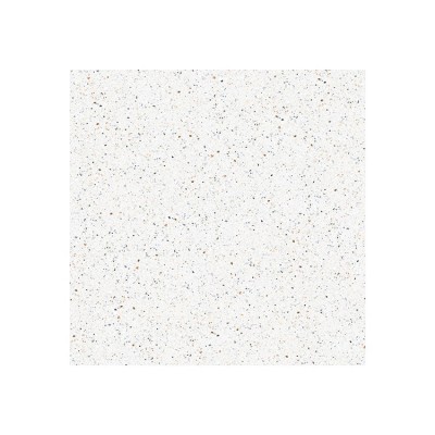 简洁小颗粒彩色水磨石瓷砖仿古地砖800×800咖啡色客厅墙砖工装图4