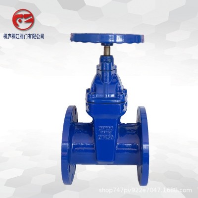 厂家直销弹性座封暗杆闸阀Z45X-16 球墨铸铁消防闸阀排污手动阀门图2