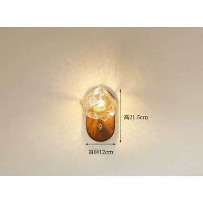 卧室床头壁灯中古风美式复古走廊客厅背景墙灯设计师款氛围感图5