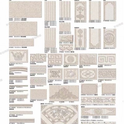 别墅自建房罗马柱380*500瓷砖墙砖柱子贴砖院子外墙角装饰砖中式图2