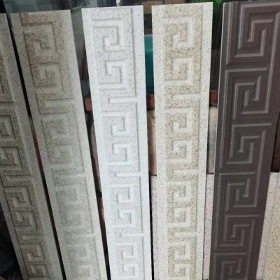 别墅自建房罗马柱380*500瓷砖墙砖柱子贴砖院子外墙角装饰砖中式