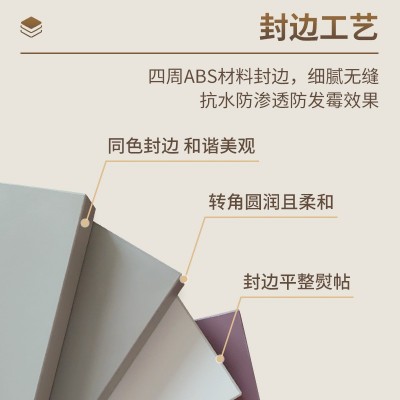 厂家供应pet柜门板现代简约高光肤感欧松板家装橱柜衣柜装饰板材图3