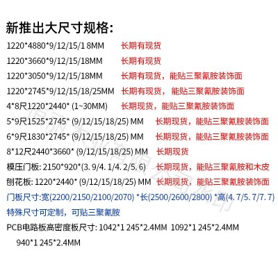 厂家直销25mmE0免漆刨花板 三聚氰胺贴面画框背板 相框密度板图2