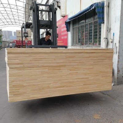 厂家国产海南橡胶木指接板实木拼板集成材家具板材家用专用厂图3