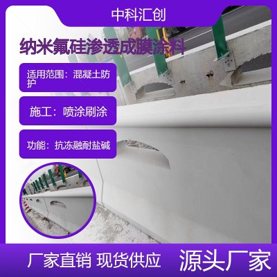 有色硅烷膏体 彩色硅烷涂料 纳米氟硅渗透成膜涂料 氟硅防腐涂料图4