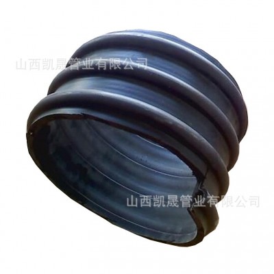 HDPE螺旋波纹管钢带增强螺旋管规格齐全增强聚乙烯螺旋波纹管图5