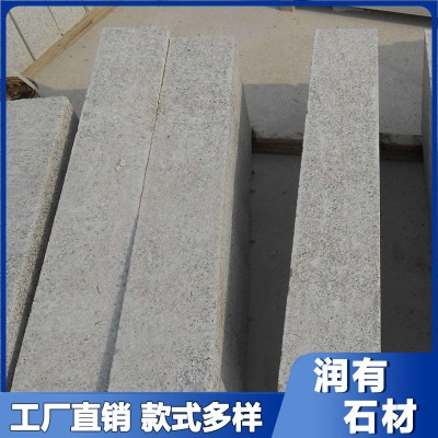 花岗岩五莲灰路侧石 浅灰色路沿石路缘石道路边石一米长马路牙子图3