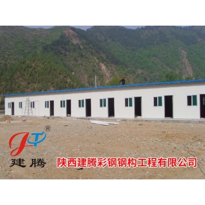 单层集装箱活动板房 西安工地拆装移动活动房设计图3