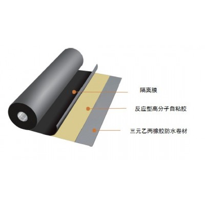 国外标准EPDM自粘胶膜防水卷材出口型图5