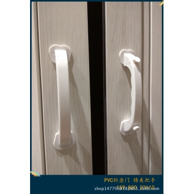 折叠门PVC室内门浴室门隔断门推拉门百叶门商铺门简易门折叠门图3