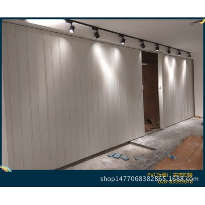 折叠门PVC室内门浴室门隔断门推拉门百叶门商铺门简易门折叠门