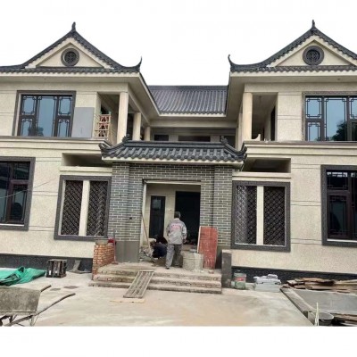 仿古门窗中式门窗徽派建筑门窗新中式门窗断桥门窗系统门窗图5