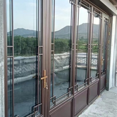 仿古门窗中式门窗徽派建筑门窗新中式门窗断桥门窗系统门窗图4