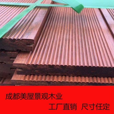 室外高耐竹木地板18mm木地板厂家户外防腐用重竹扶手护栏厂家批发图4