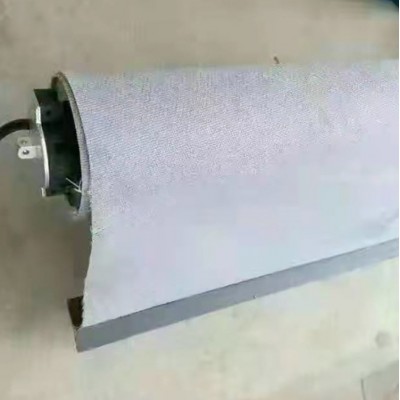 电动挡烟布厂家供应柔性防火垂壁布阻燃防火布车库卷帘防尘隔热图4