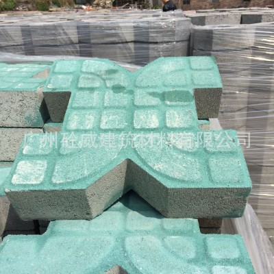 广州荔湾背心植草砖 8字植草砖 井字植草砖现货特惠-砼威建材图4