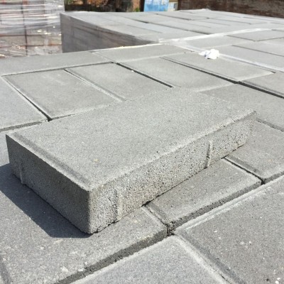 建菱砖园林透水砖 户外广场人行道西班牙砖 公园铺路路面砖图3