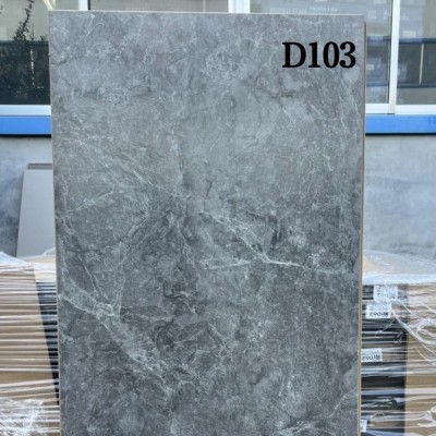 仿大理石纹强化复合木地板工业风耐磨水泥纹灰色工装展厅商用大板图2