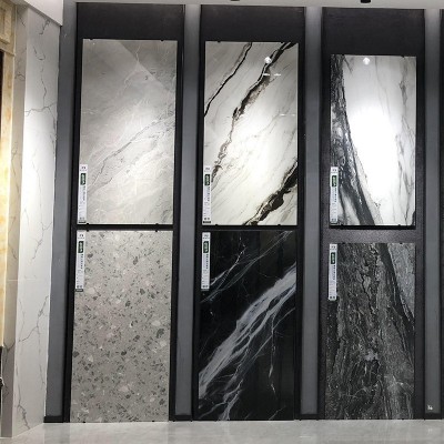 大规格通体大理石750×1500mm800×1600客厅酒店大堂别墅背景墙砖图4