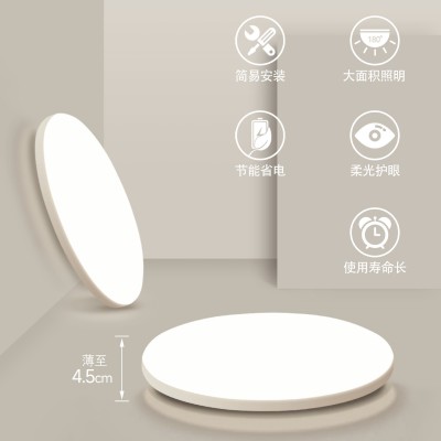 led吸顶灯 超薄飞碟灯客厅卧室主灯跨境专供走廊过道阳台顶灯批发图4