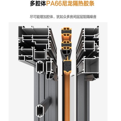 凤铝112系列2.0厚性能系统窗别墅平开窗封阳台自建房断桥平开窗图3