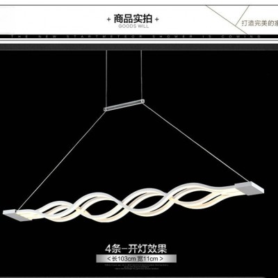 跨境货源餐厅卧室客厅led个性创意时尚餐吊灯饭厅书房温馨吊灯图2