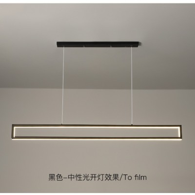 led餐厅灯吊灯简约现代北欧客厅灯具灯饰家用店铺创意个性吸顶灯图2