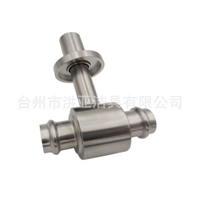 304不锈钢暗装卡压球阀 入墙式不锈钢水管阀门 水表大流量开关阀图5