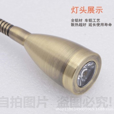 跨境电商热卖欧式LED壁灯 现代简约卧室床头灯背景墙射灯 KLZ029A图3