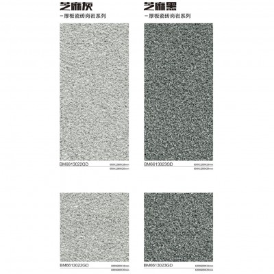 陶瓷生态地铺石18mm芝麻黑白灰仿石材花岗岩园林庭院pc石英砖厂家图5