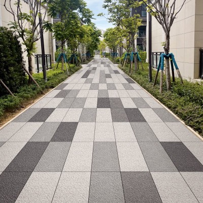 福建陶瓷仿石材生态铺石地砖广场砖园林仿花岗岩pc石英砖厂家18厚图3