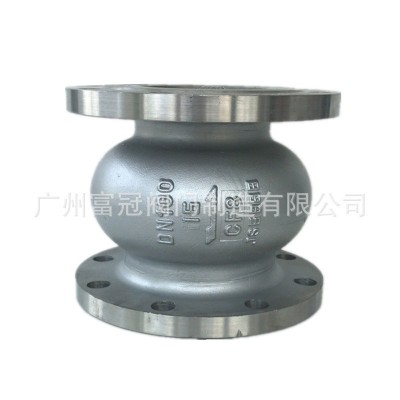 HH49X-16P 不锈钢蝶式微阻缓闭止回阀 HH48X16P法兰消声止回阀图4
