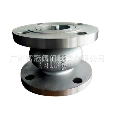 HH49X-16P 不锈钢蝶式微阻缓闭止回阀 HH48X16P法兰消声止回阀图3