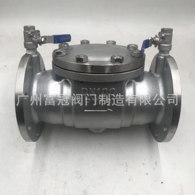 304不锈钢一体式倒流防止器DF41X-16P 防污隔断阀 防倒流止回阀图3