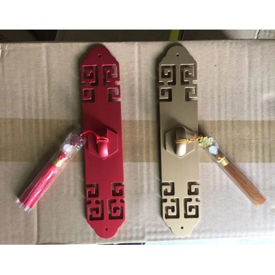 厂家直销中式拉手橱柜衣柜门把手复古家具把手红色拉手图4