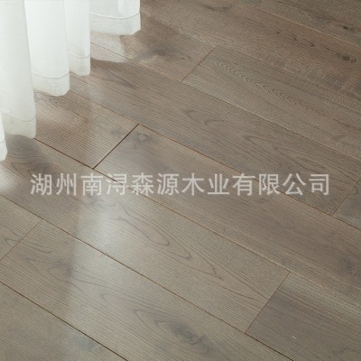 橡木纯实木地板地热锁扣免龙骨安装本色家装南浔厂家直销亏本处理图4