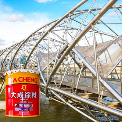氟碳漆 机械氟碳涂料 钢结构桥梁重防腐漆 机器设备金属 氟碳面漆图3