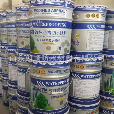 液体卷材 厂家供应 高聚物改性沥青防水涂料 屋面道桥用防水涂料图2