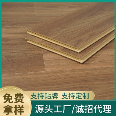 批发强化复合地板 12mm厂家直供E1级防水木地板 家用地暖地板