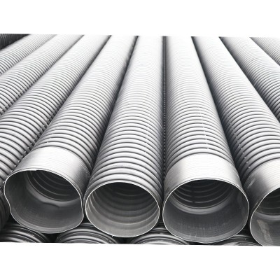 pe钢带双壁波纹管大口径加厚工程螺旋地埋hdpe排污管排水管工厂图5