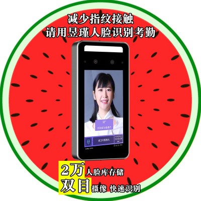 体温检测仪学校人体温度写字楼人行通道测温门禁人脸识别考勤机图2
