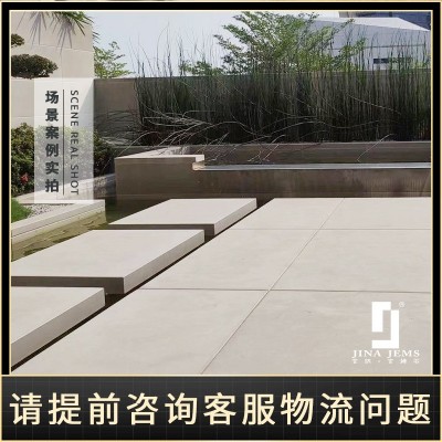 露娜灰莱姆石 高级灰天然庭院别墅花园民宿大宅石材 露娜灰石材图2