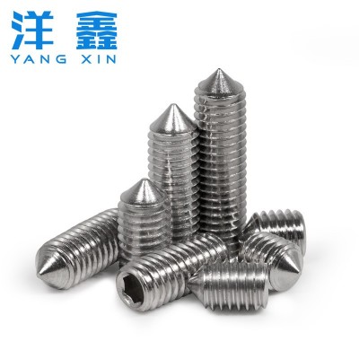 不锈钢螺丝 304尖端紧钉螺丝 机米无头螺丝 顶丝紧定螺钉1.6-M10图3