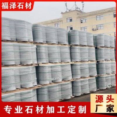 5公分厚白麻石材规格 园林工程建设 防滑耐磨 支持定制