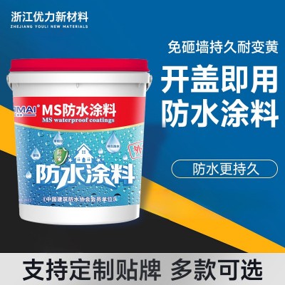 屋顶防水补漏专用涂料工业建筑外墙地面窗台漏水堵漏防水涂料批发图5