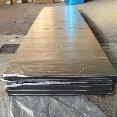 铝箔耐热耐高温隔热棉屋顶阳光房橡塑保温棉防火阻燃隔热隔音垫图3