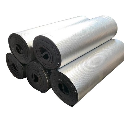 铝箔耐热耐高温隔热棉屋顶阳光房橡塑保温棉防火阻燃隔热隔音垫图5