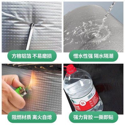 批发屋顶隔热保温橡塑板管道隔热棉橡塑海绵板阻燃自粘铝箔保温棉图2